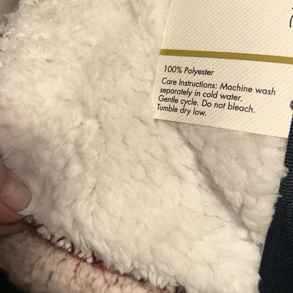 NWT Luxurious Pink Sherpa Blanket Plush Bedding Throw - Picture 2 of 4